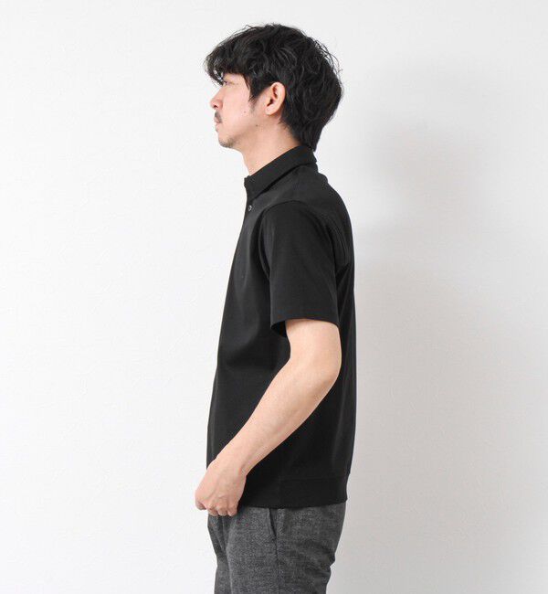 NOLLEY'S goodman「《ビジカジ対応》シルケットスムース ドレスポロ ビズポロ 25SS」|ポロシャツ|