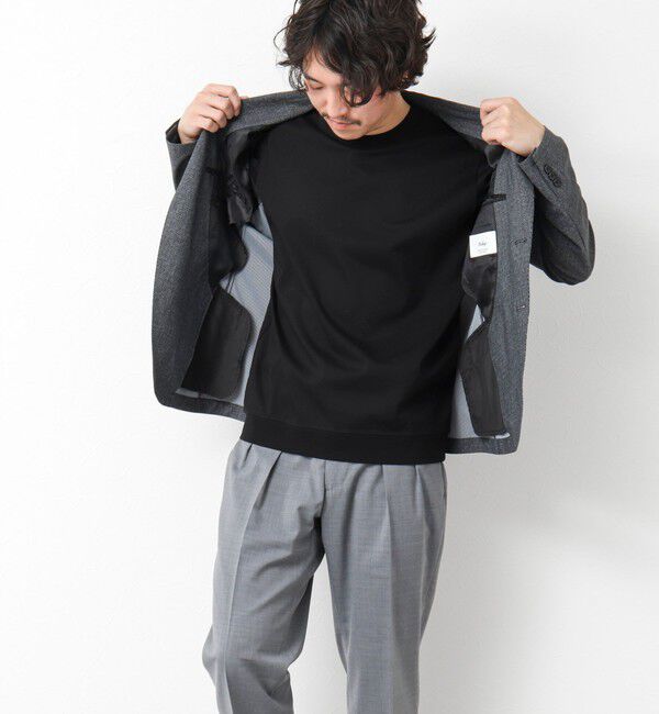 NOLLEY'S goodman「《ビジカジ対応》シルケットスムースドレスTシャツ 25SS」|Tシャツ・カットソー|