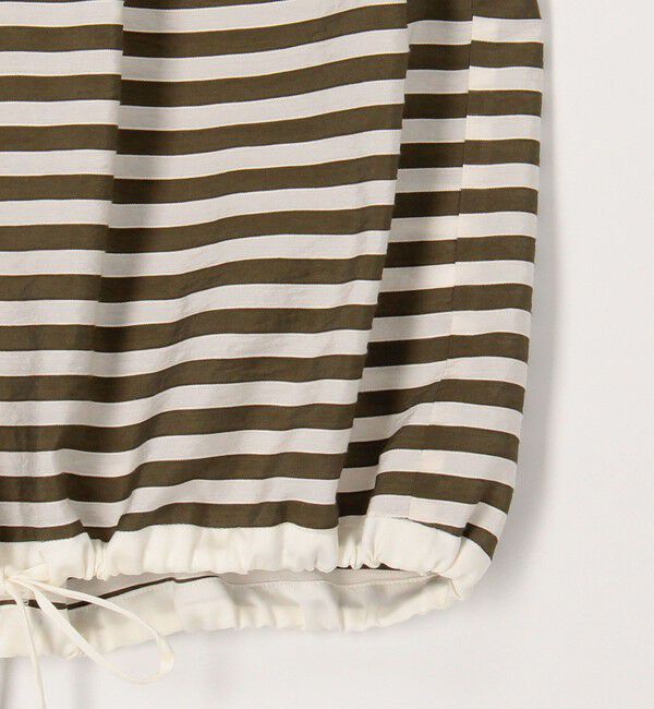 NOLLEY'S「《セットアップ対応》ドビーボーダータックブラウス」|シャツ・ブラウス|