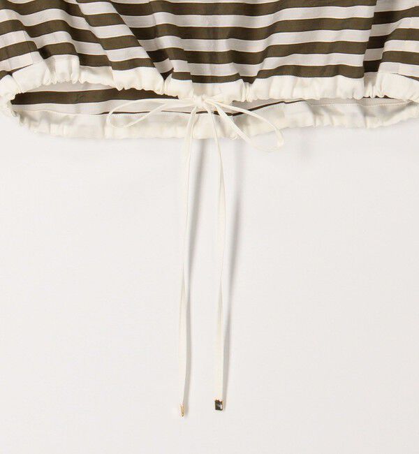 NOLLEY'S「《セットアップ対応》ドビーボーダータックブラウス」|シャツ・ブラウス|