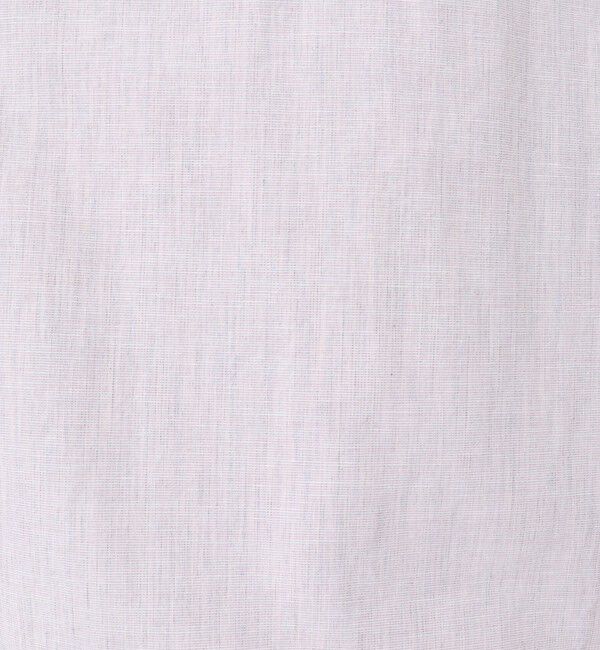 NOLLEY'S goodman「綿麻レギュラーカラー テープシャツ 25SS」|シャツ・ブラウス|