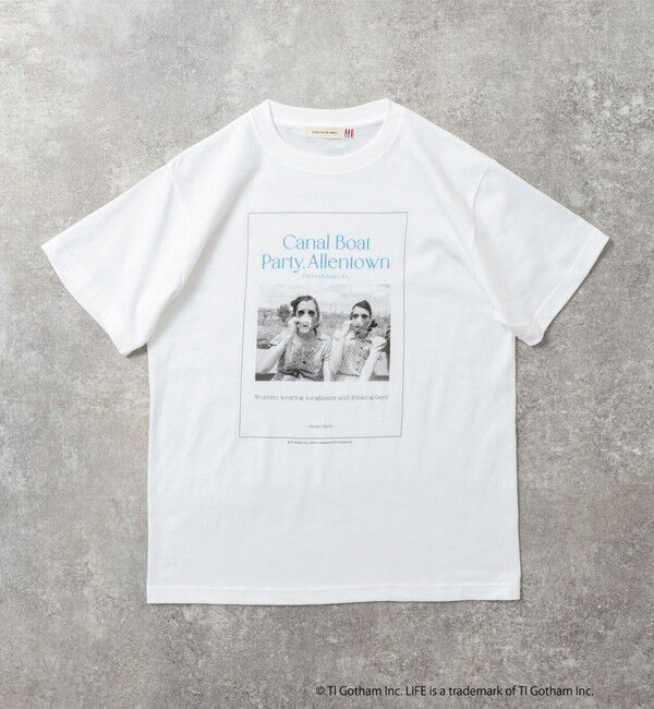 NOLLEY'S goodman「【GOOD ROCK SPEED】別注 キャラクター/フォト/LIFE プリントTシャツ 25SS」|Tシャツ・カットソー|ホワイト系その他2