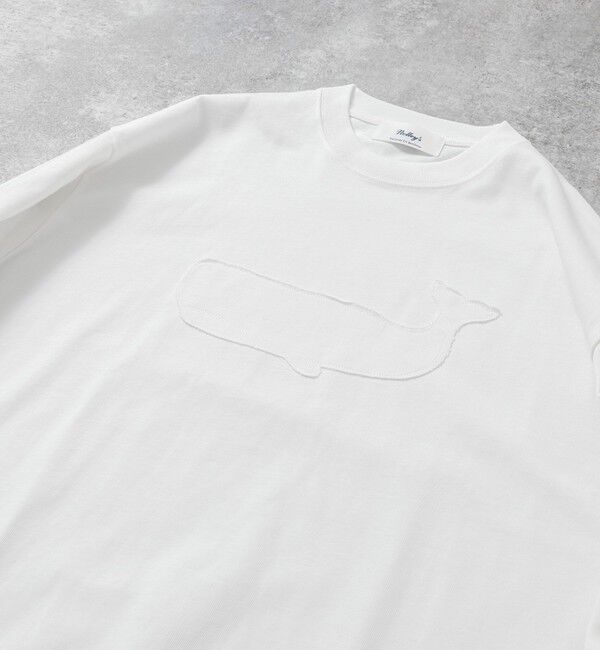 NOLLEY'S goodman「度詰め引き揃え天竺 クラフトクジラ ロンT 25AW」|Tシャツ・カットソー|