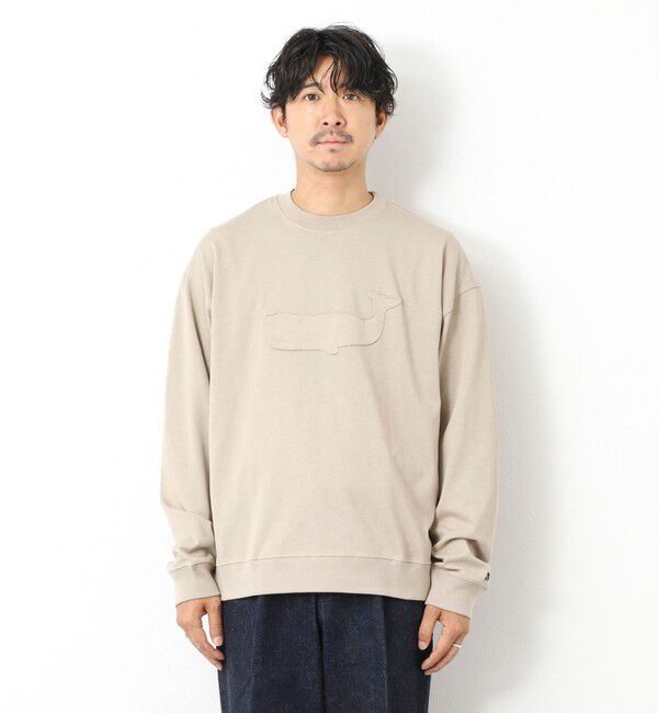 NOLLEY'S goodman「度詰め引き揃え天竺 クラフトクジラ ロンT 25AW」|Tシャツ・カットソー|