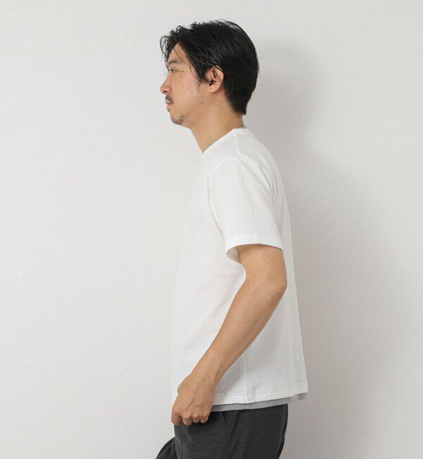 NOLLEY'S goodman「LINKS モザイク柄 レイヤードTee」|Tシャツ・カットソー|