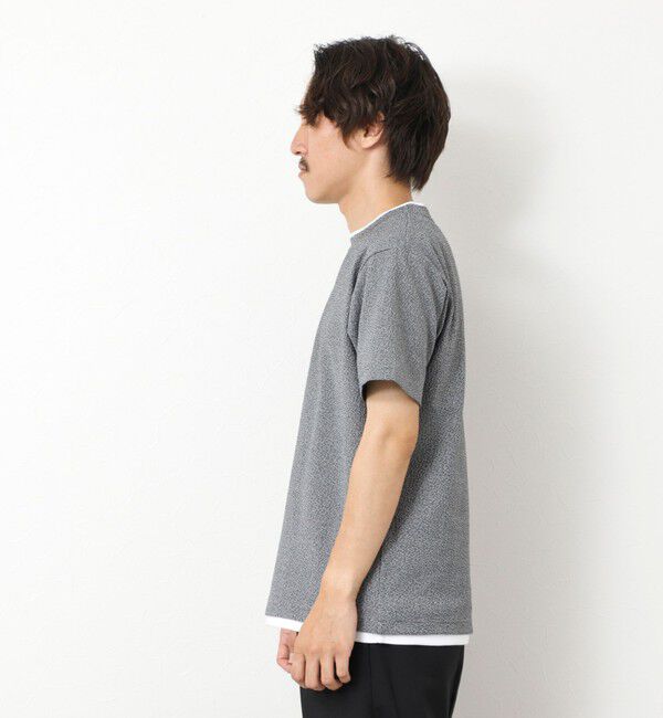 NOLLEY'S goodman「LINKS モザイク柄 レイヤードTee」|Tシャツ・カットソー|