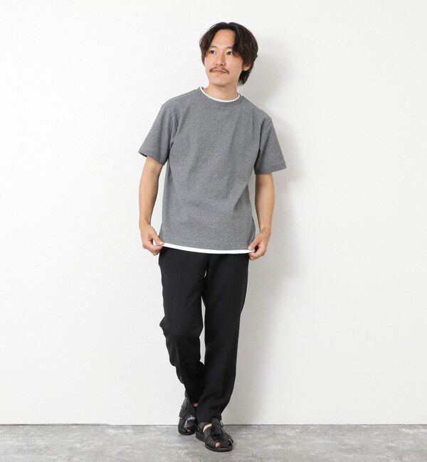 NOLLEY'S goodman「LINKS モザイク柄 レイヤードTee」|Tシャツ・カットソー|