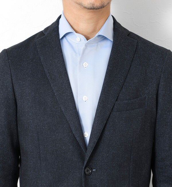 NOLLEY'S goodman「《ビジカジ/セットアップ対応》ポンチジャージJKT」|テーラードジャケット|