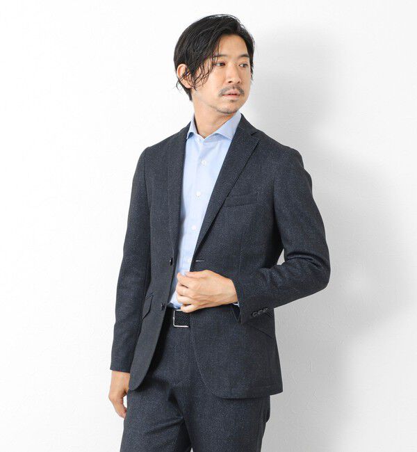 NOLLEY'S goodman「《ビジカジ/セットアップ対応》ポンチジャージJKT」|テーラードジャケット|