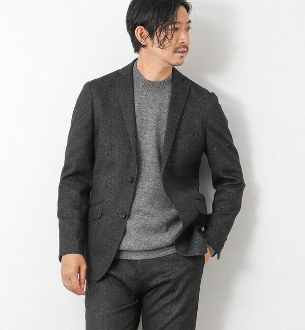 NOLLEY'S goodman「《ビジカジ/セットアップ対応》ポンチジャージJKT」|テーラードジャケット|