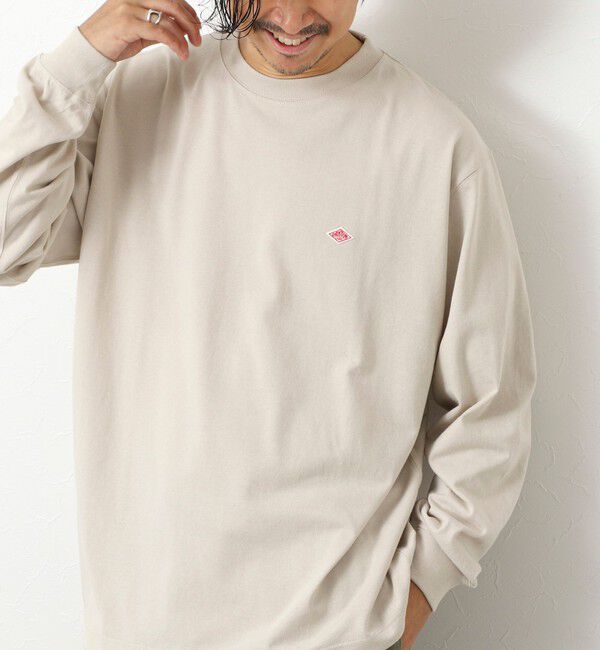 NOLLEY'S goodman「【DANTON/ダントン】DT-C0200 LONG SLEEVE T-SHIRT 25AW」|Tシャツ・カットソー|グレーベージュ