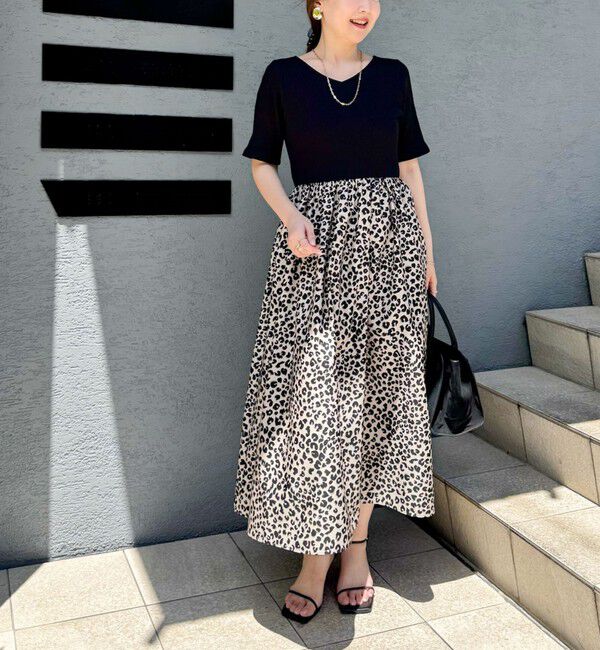 NOLLEY'S sophi「ウォッシャブルカット&times;タフタドッキングワンピース」|ワンピース|