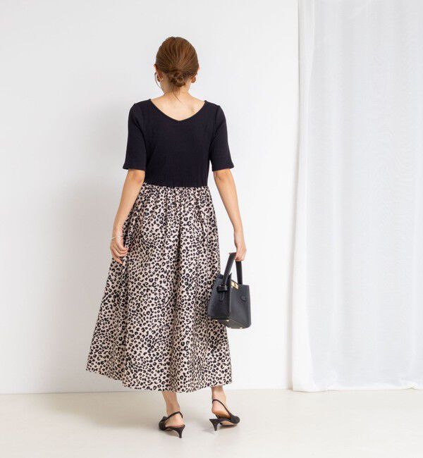 NOLLEY'S sophi「ウォッシャブルカット&times;タフタドッキングワンピース」|ワンピース|