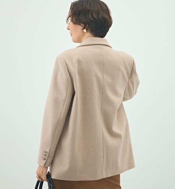 NOLLEY'S sophi「ショートビーバーテーラードジャケット」|テーラードジャケット|