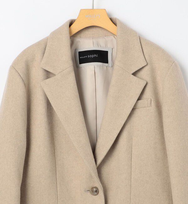 NOLLEY'S sophi「ショートビーバーテーラードジャケット」|テーラードジャケット|