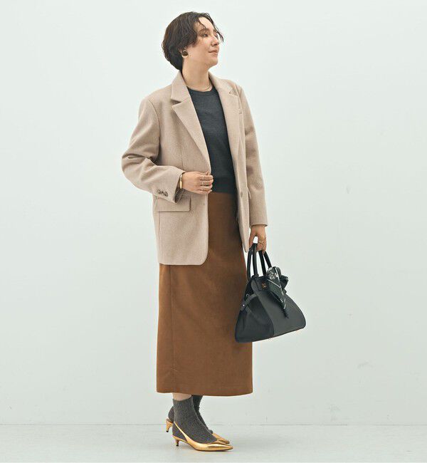 NOLLEY'S sophi「ショートビーバーテーラードジャケット」|テーラードジャケット|