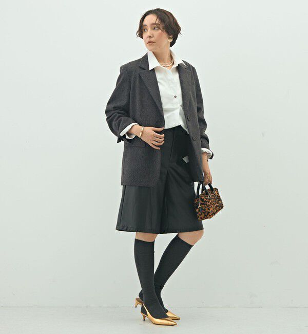 NOLLEY'S sophi「ショートビーバーテーラードジャケット」|テーラードジャケット|