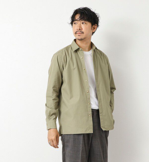 NOLLEY'S goodman「ピーチブロード レギュラーカラーシャツ 25AW」|シャツ・ブラウス|