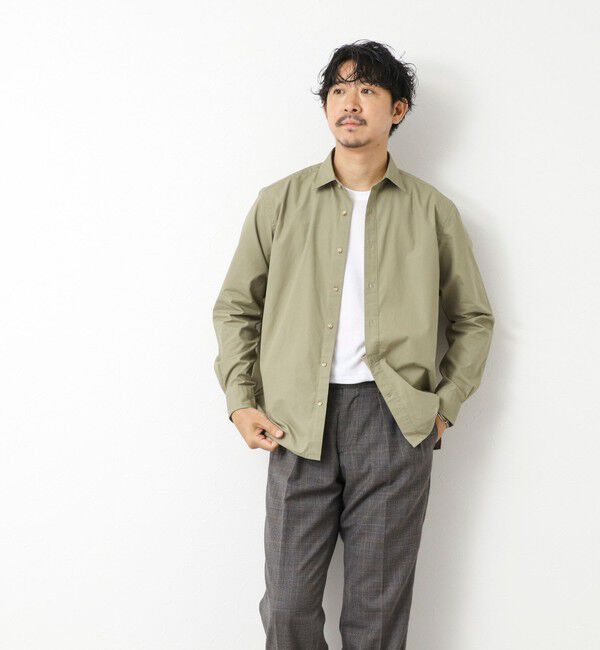 NOLLEY'S goodman「ピーチブロード レギュラーカラーシャツ 25AW」|シャツ・ブラウス|