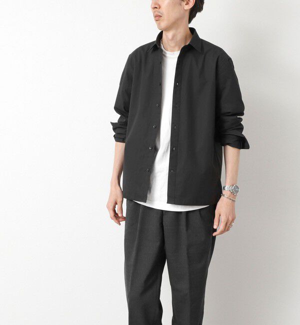 NOLLEY'S goodman「ピーチブロード レギュラーカラーシャツ 25AW」|シャツ・ブラウス|