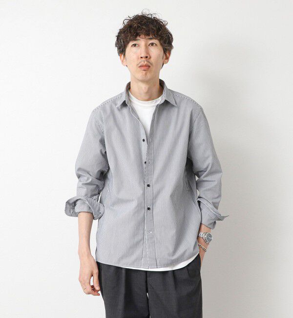 NOLLEY'S goodman「ピーチブロード レギュラーカラーシャツ 25AW」|シャツ・ブラウス|