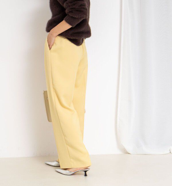NOLLEY'S sophi「【一部WEB限定サイズ】ウォッシャブルブライトダブルクロスセミワイドパンツ」|その他|