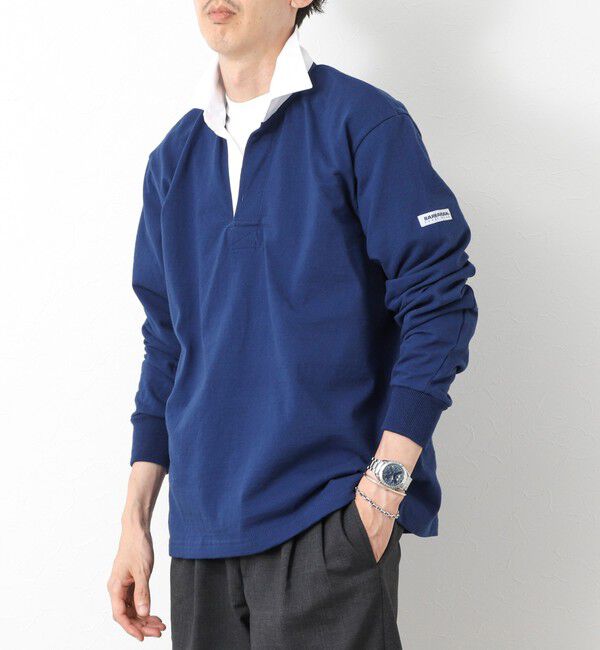 NOLLEY'S goodman「【BARBARIAN/バーバリアン】別注8ozラガーシャツ 25AW」|ポロシャツ|