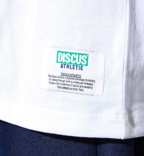 GLOSTER「【PEPSI&times;DISCUS ATHLETIC】コラボ プリント 半袖 クルーネックTシャツ」|Tシャツ・カットソー|