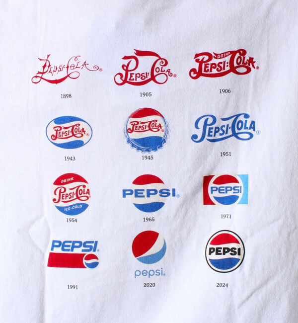 GLOSTER「【PEPSI&times;DISCUS ATHLETIC】コラボ プリント 半袖 クルーネックTシャツ」|Tシャツ・カットソー|