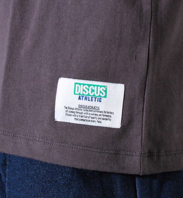 GLOSTER「【PEPSI&times;DISCUS ATHLETIC】コラボ プリント 半袖 クルーネックTシャツ」|Tシャツ・カットソー|