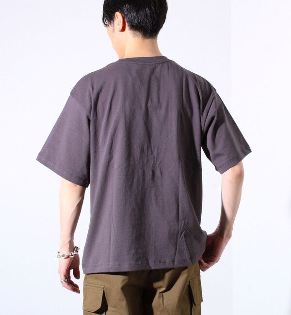 GLOSTER「【PEPSI&times;DISCUS ATHLETIC】コラボ プリント 半袖 クルーネックTシャツ」|Tシャツ・カットソー|