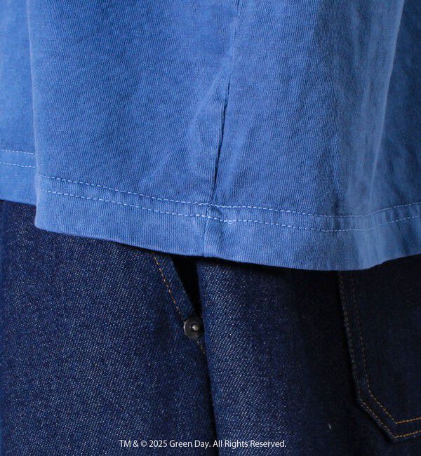 GLOSTER「【GOOD ROCK SPEED】GRENN DAY/グリーンデイ ピグメントロンT」|Tシャツ・カットソー|