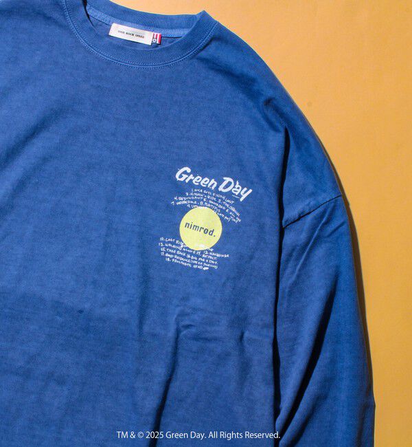 GLOSTER「【GOOD ROCK SPEED】GRENN DAY/グリーンデイ ピグメントロンT」|Tシャツ・カットソー|