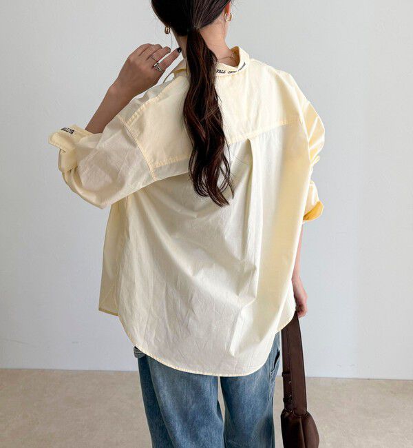 fredy emue「ベーシックエンブロイダリーシャツ」|シャツ・ブラウス|