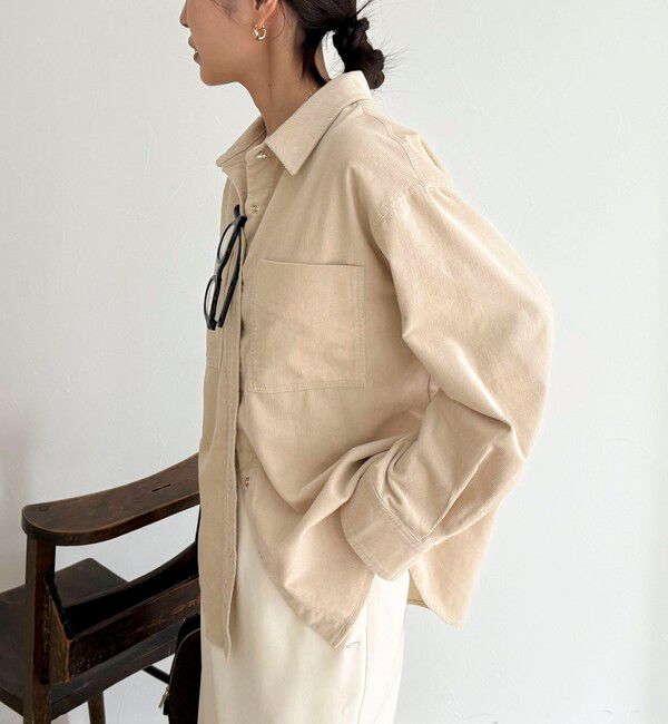 fredy emue「コーデュロイシャツ」|シャツ・ブラウス|