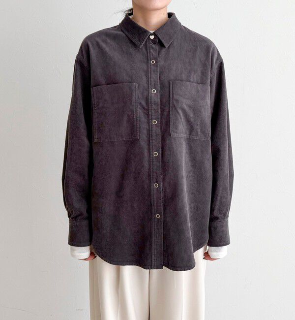 fredy emue「コーデュロイシャツ」|シャツ・ブラウス|