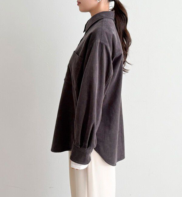 fredy emue「コーデュロイシャツ」|シャツ・ブラウス|