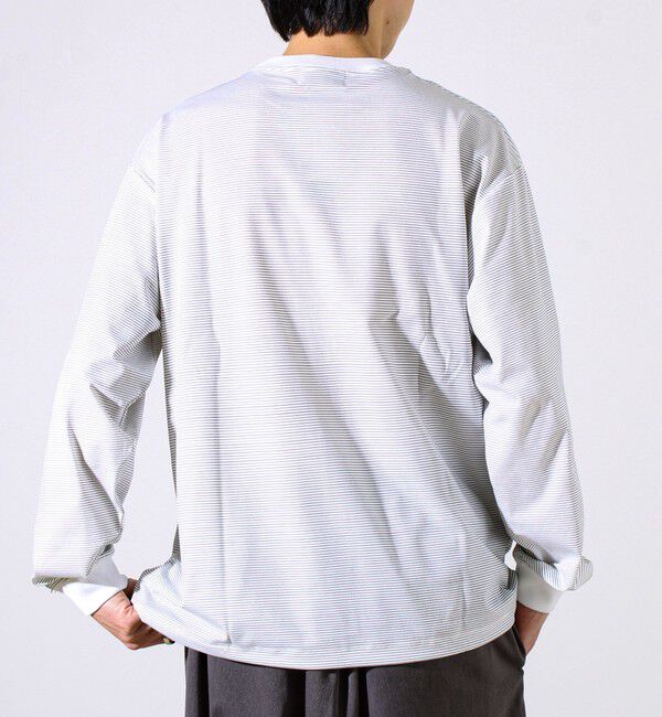 GLOSTER「【機能素材】PERFECTEX 天竺 GOODNESS ロンT」|Tシャツ・カットソー|