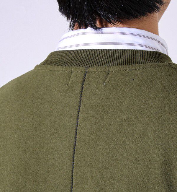 GLOSTER「【ディテールで差がつく】バックステッチサイドポケットスウェット」|スウェット・ジャージ|