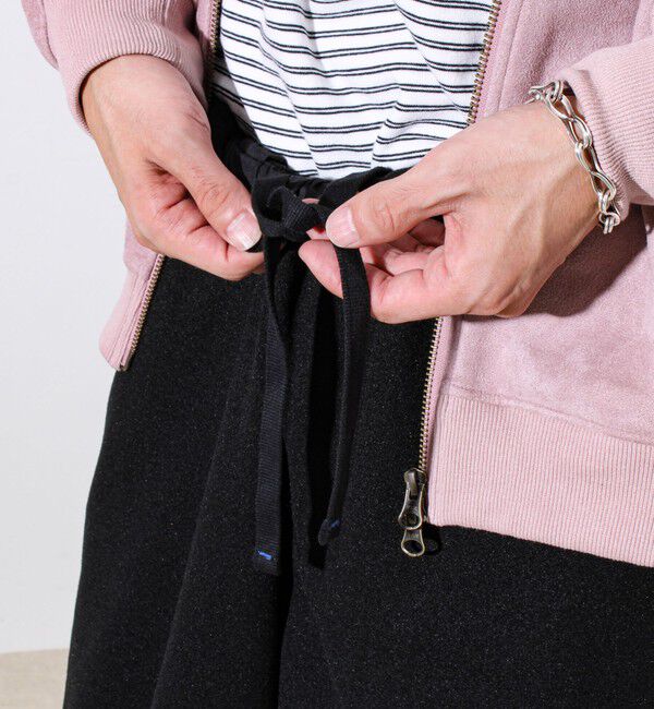 GLOSTER「【GEVACO/ゲバコ】ウールライクイージーパンツ」|チノ|