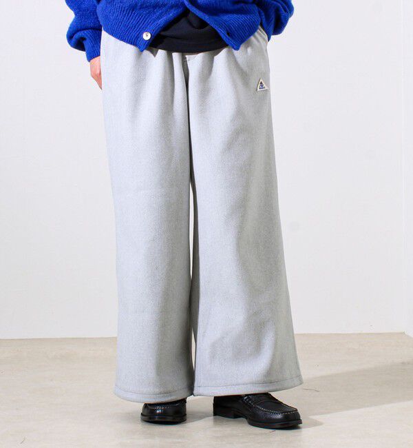 GLOSTER「【GEVACO/ゲバコ】ウールライクイージーパンツ」|チノ|グレー