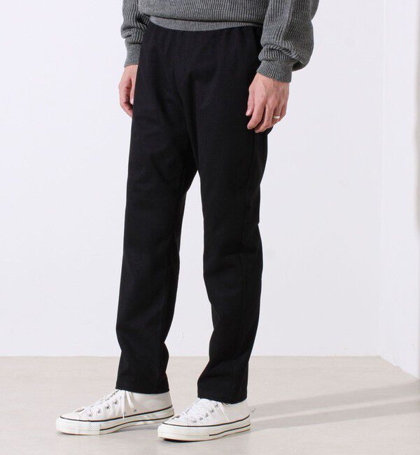 GLOSTER「【Deep Shape】微起毛ストレッチ イージーパンツ」|チノ|