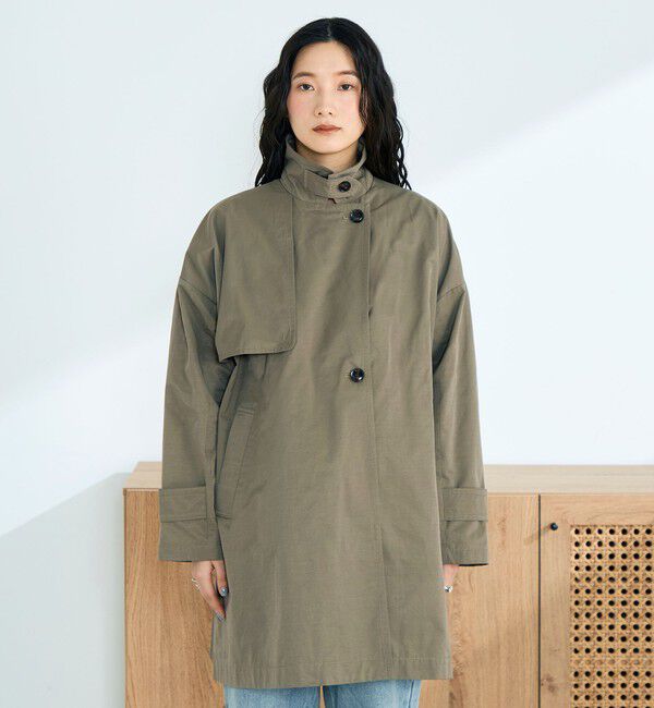 fredy emue「ミドル丈オーバートレンチコート」|トレンチコート|