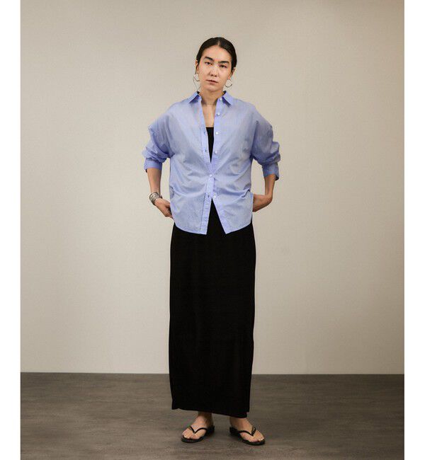 SALON adam et rope'「トリアセベロア前後2WAYノースリーブ/タンクトップ / セットアップ対応」|タンクトップ|