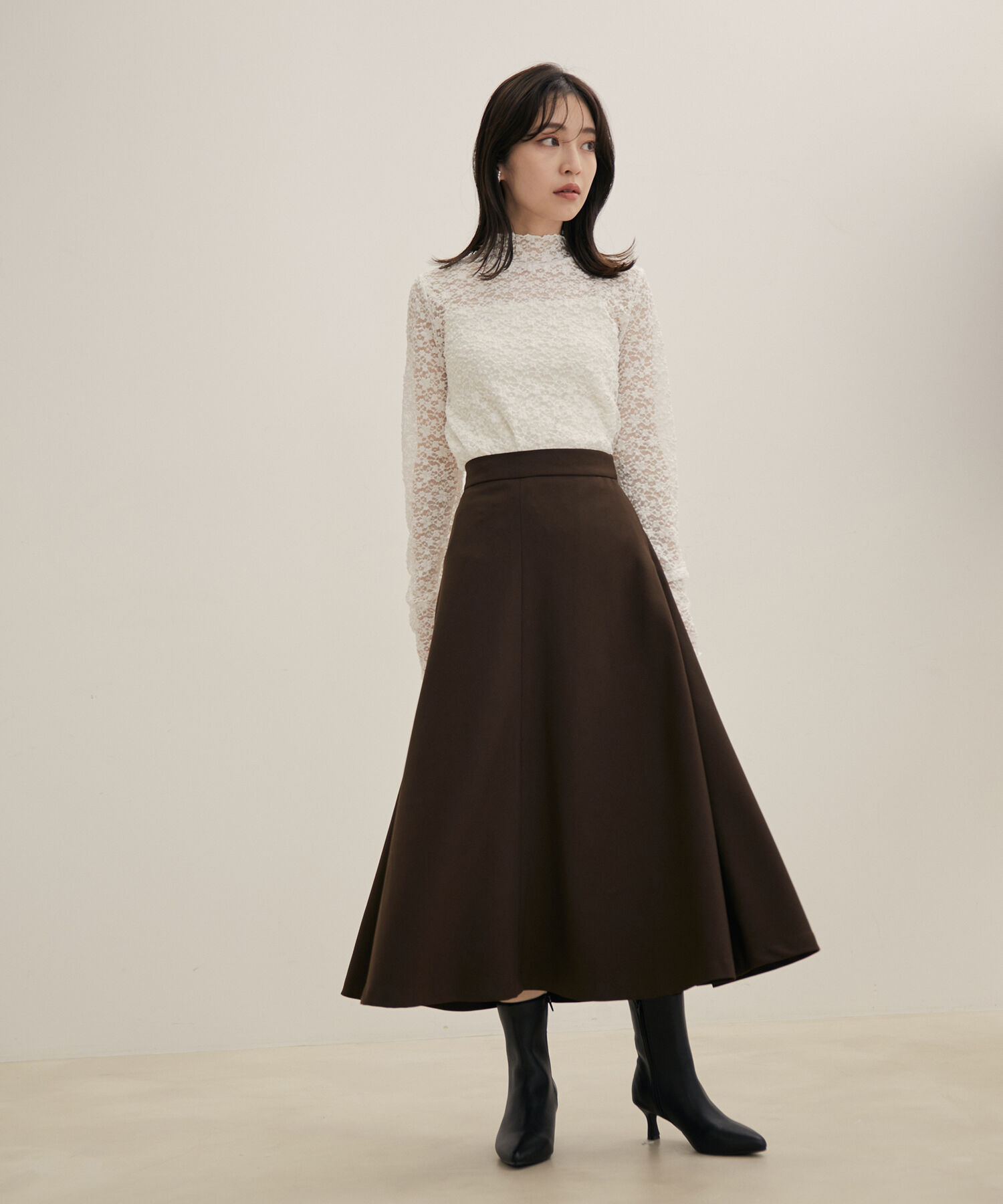 Juze「【生活防水・抗菌防臭】リサイクルレザーポインテッドミドルブーツ【sustainable】」|その他|