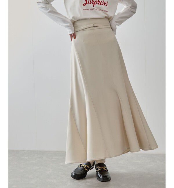 VIS「エスカルゴ切替マーメイドスカート」|スカート|