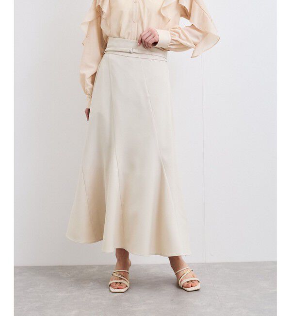 VIS「エスカルゴ切替マーメイドスカート」|スカート|