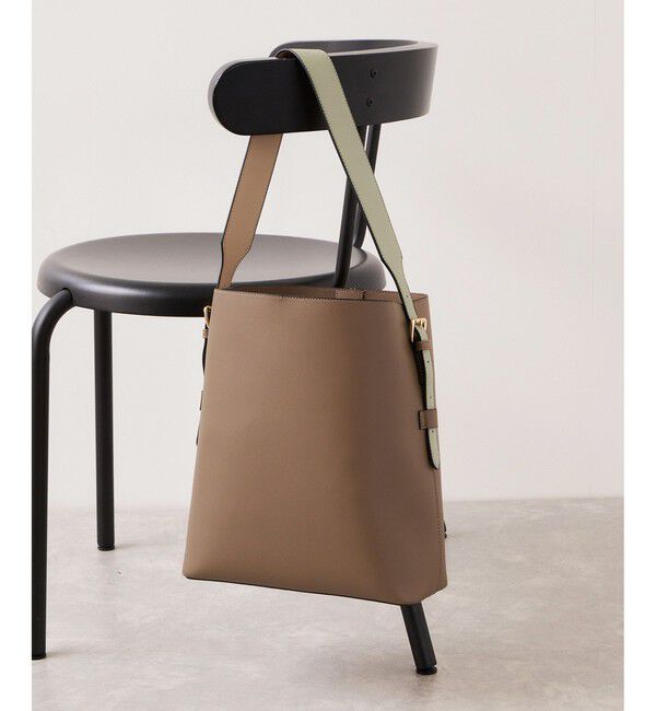 VIS「【新色追加】【A4収納】リバーシブルハンドルワンショルダーバッグ」|トートバッグ|グレーサブ(09)