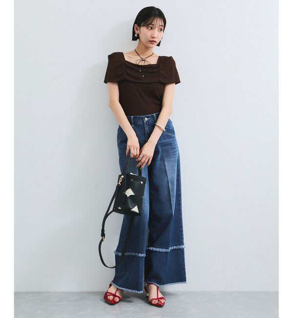 VIS「フリンジフレアデニム」|デニム|