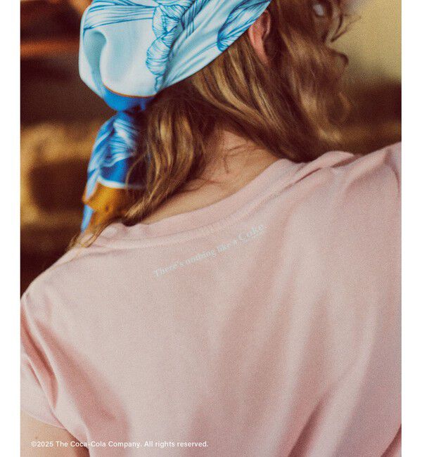 VIS「【Coca-Cola】VIS別注ロゴプリントフレンチTシャツ」|Tシャツ・カットソー|